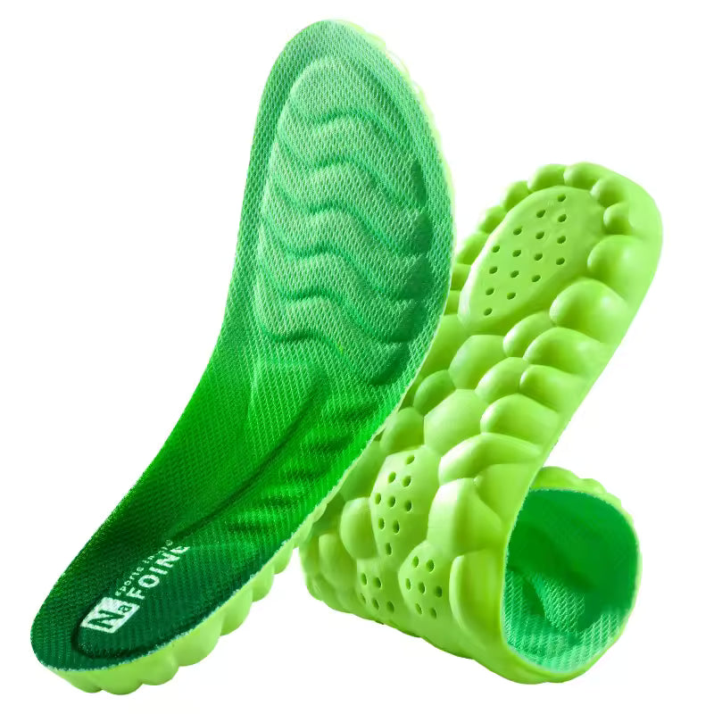 4D Sports Insoles – Breathable Shock Absorbing Cushions