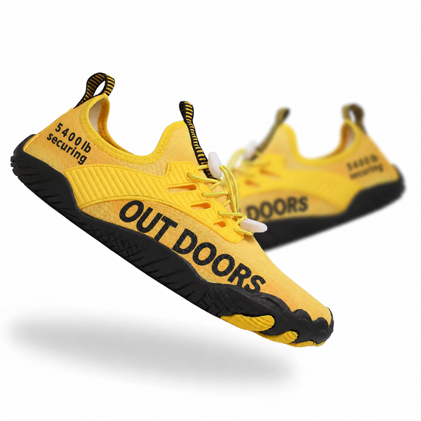 Yellow OUT DOORS hero