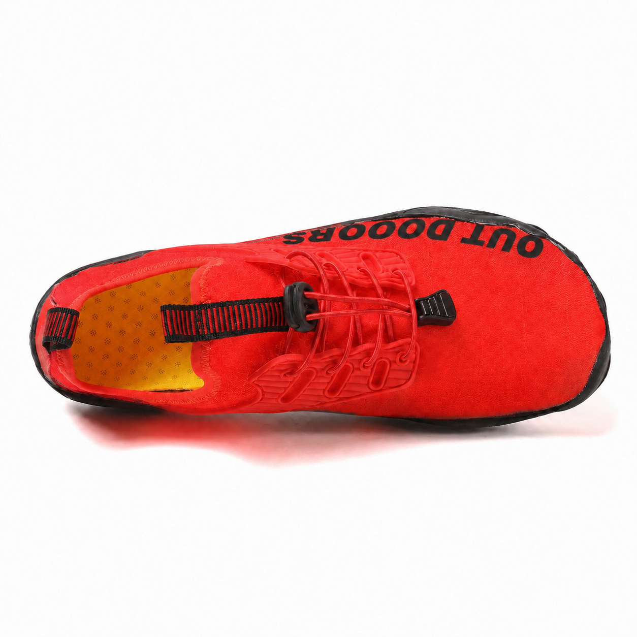 Red approved OUT DOORS top